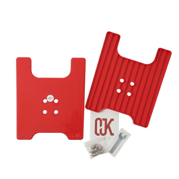 OJK PLATE オージェイケー プレート 01 HARD FS RED フリースタイル