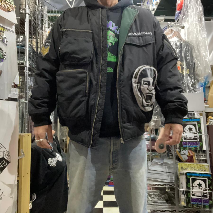 PUNK DRUNKERS（パンクドランカーズ） ポケットいっぱいMA-1.JKT