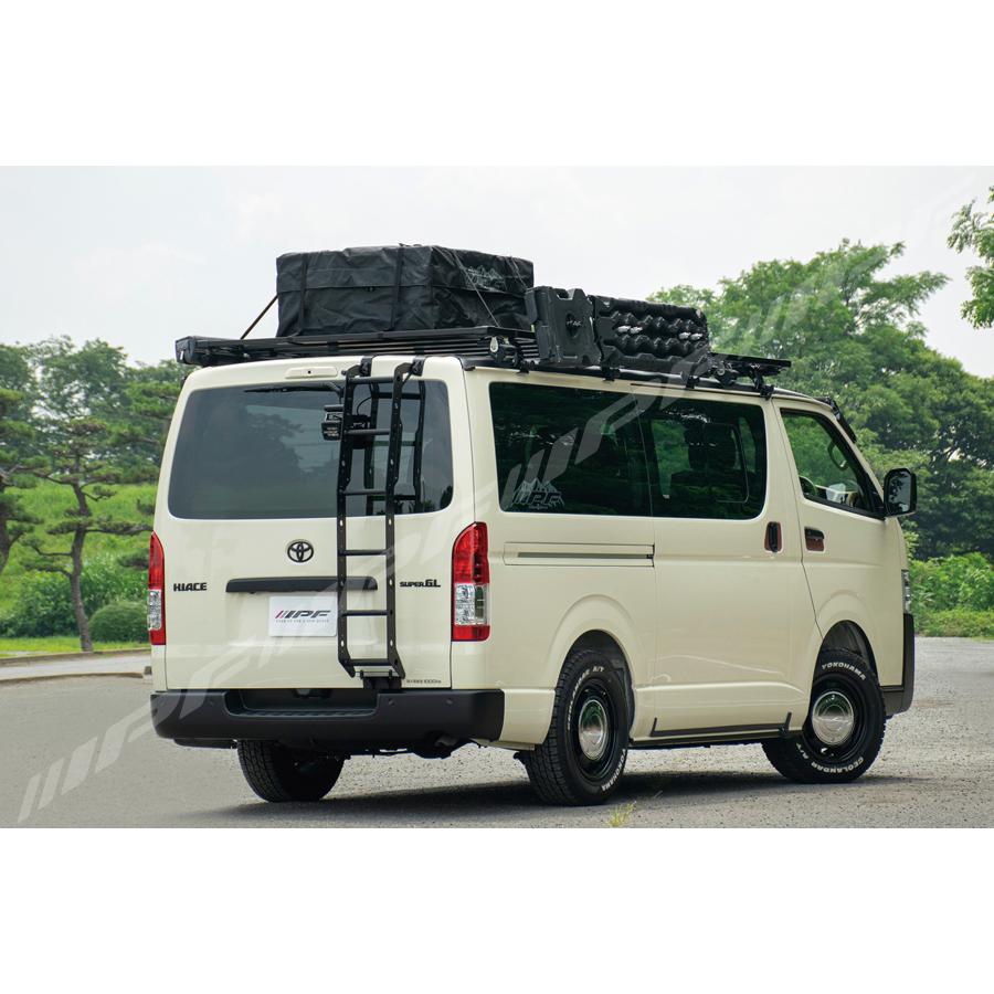 IPF IPF EXPリアラダー for 200系 HIACE ハイエース 標準ボディ〔EXL