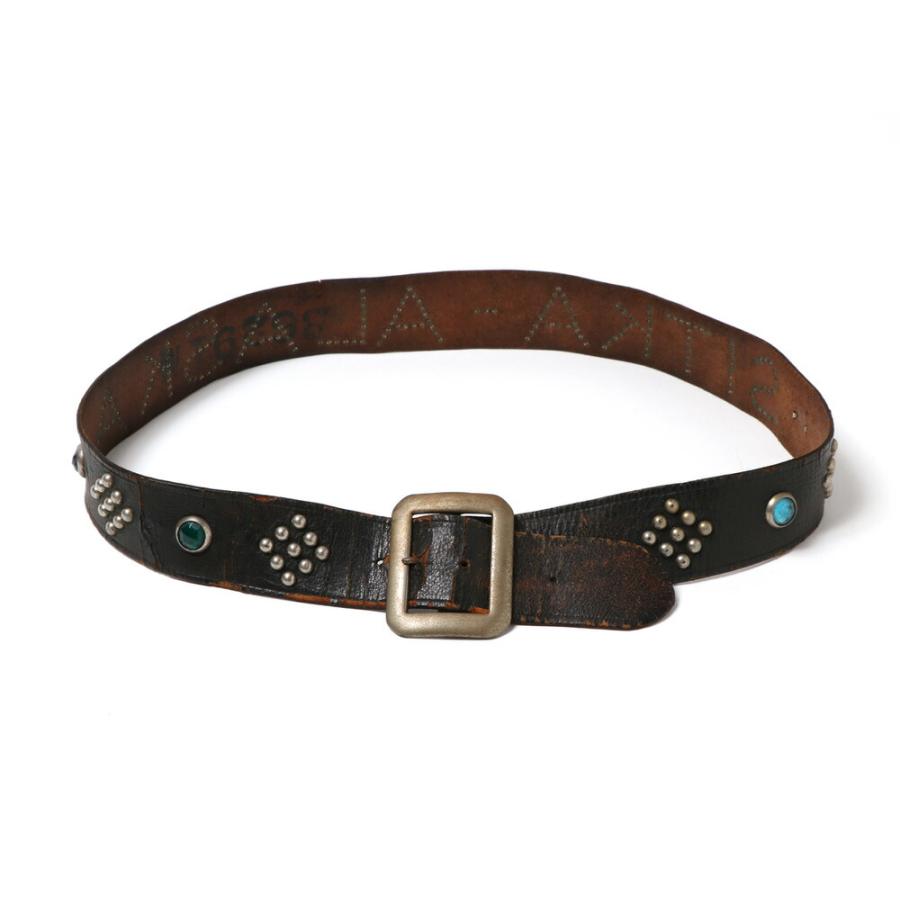VINTAGE 1950's Vintage Studded Belt SITKA-ALASKA ビンテージ