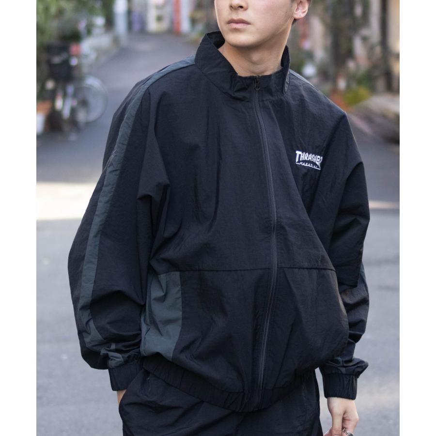 THRASHER（スラッシャー） ブルゾン メンズ 裏メッシュ ナイロン 反射