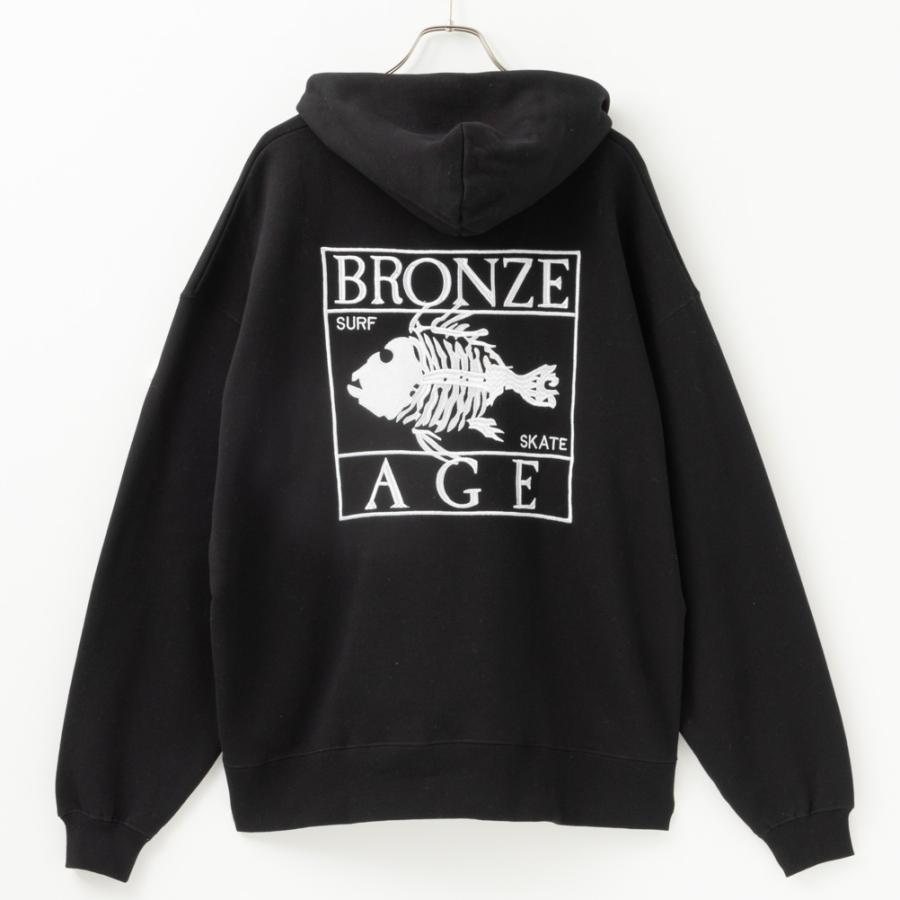 BRONZE AGE（ブロンズエイジ） 裏起毛 パーカー メンズ ビッグ