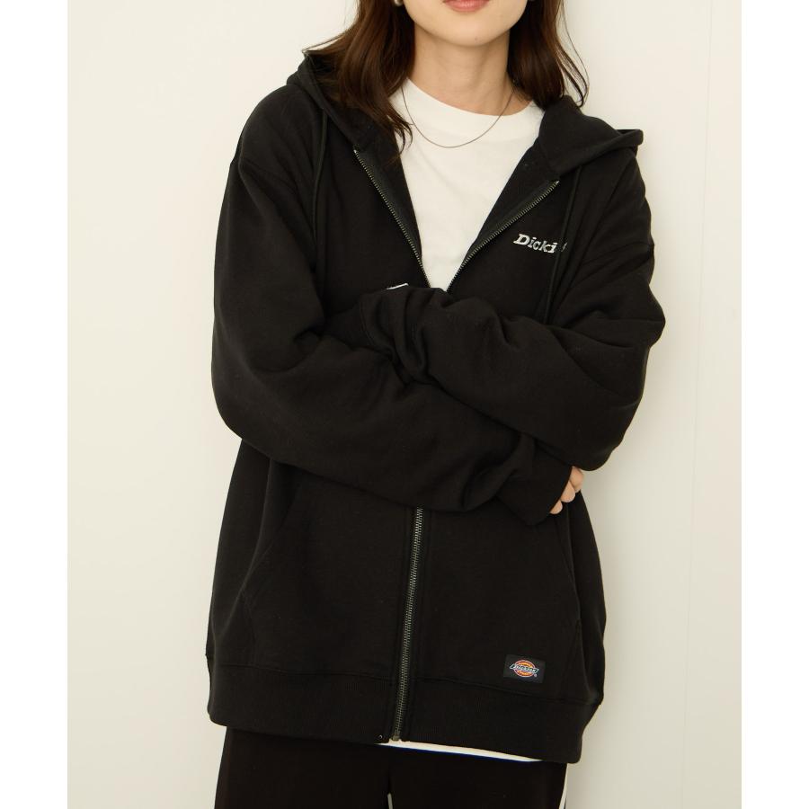 Dickies（ディッキーズ） 裏毛 パーカー メンズ 綿混 ジップアップ