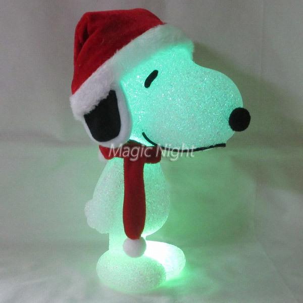 EVAライト スタンディング スヌーピー クリスマス モチーフライト