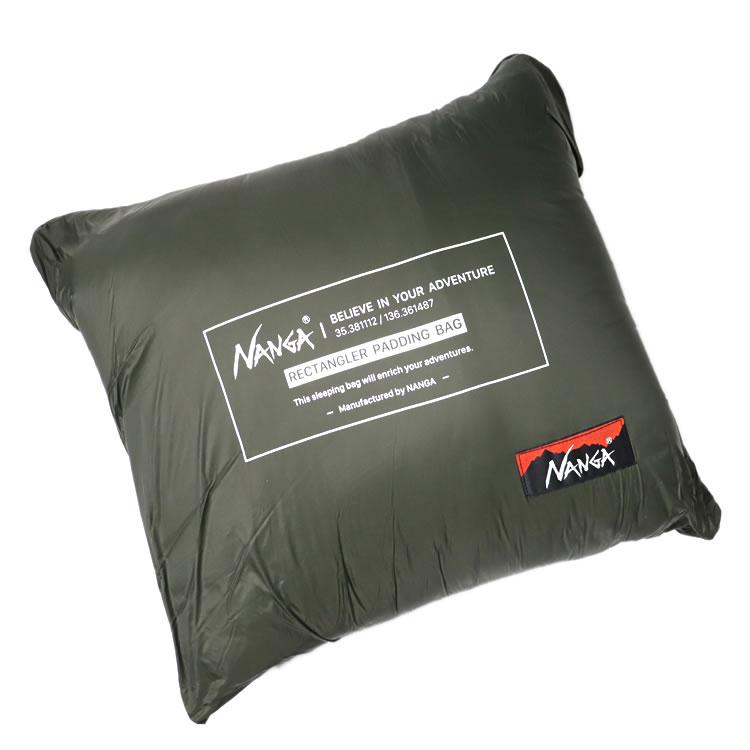 NANGA（ナンガ） レクタンギュラー パディング バッグ シュラフ 寝袋