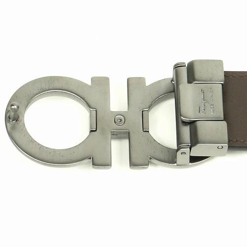 FERRAGAMO（フェラガモ） ベルト レザーベルト メンズ ガンチーニ