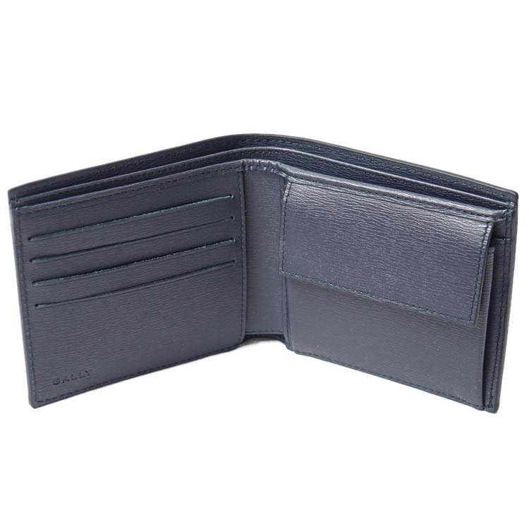 Bally（バリー） 財布 二つ折り財布 クロッシング 小銭入れあり メンズ