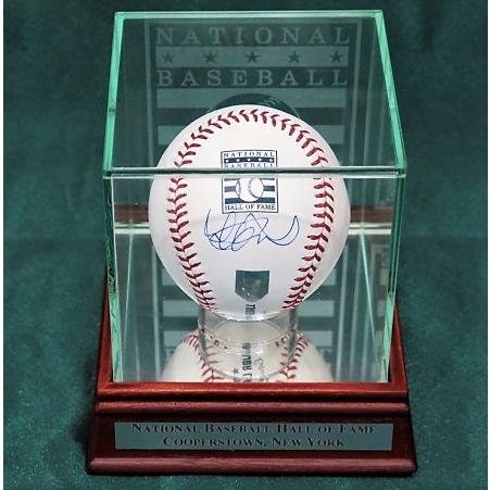 MS】イチロー直筆サイン米国野球殿堂ロゴ入りMLB公式ボール！ 検）大谷