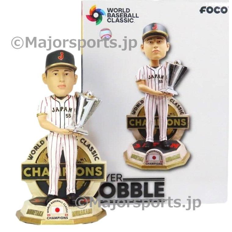 MS】村上宗隆 2023年WBC 優勝記念 ボブルヘッド人形 新品 世界223個