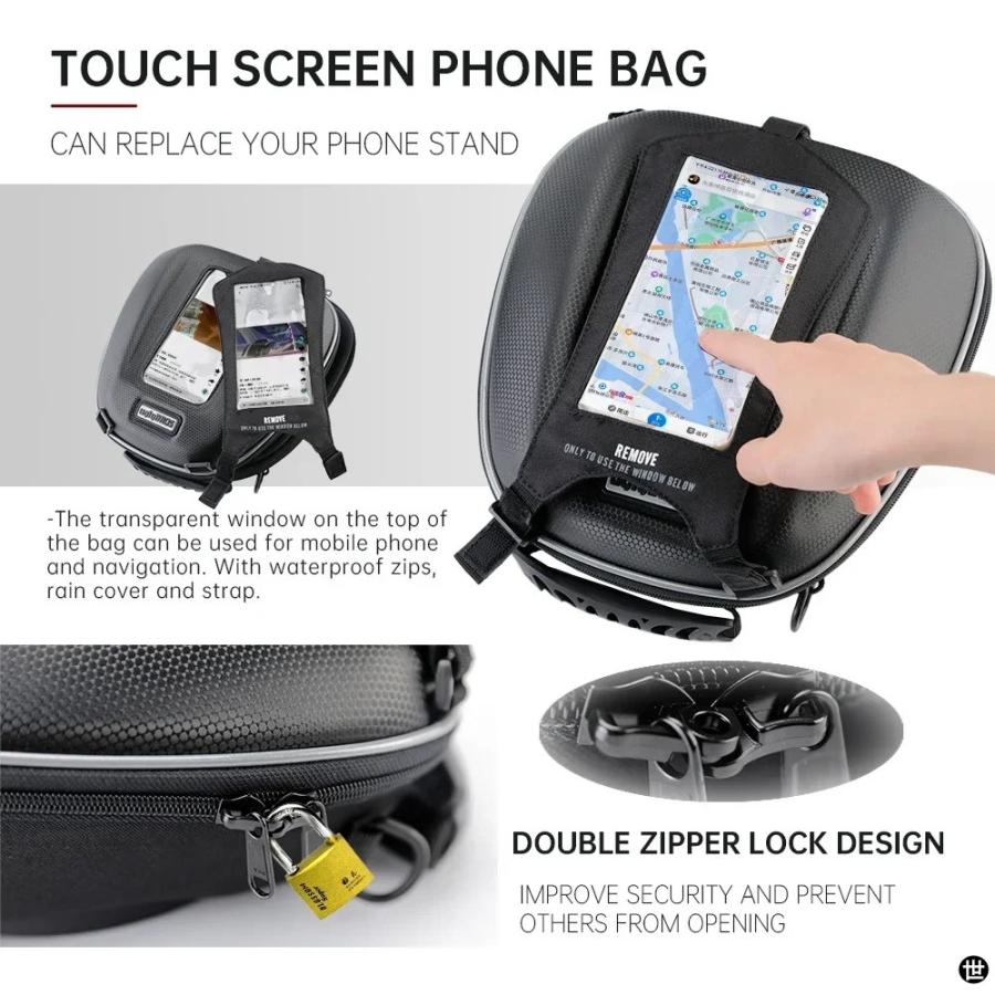 バイクタンクバッグカワサキニンジャ ZX4R ZX4RR R Z400 Z650 ニンジャ