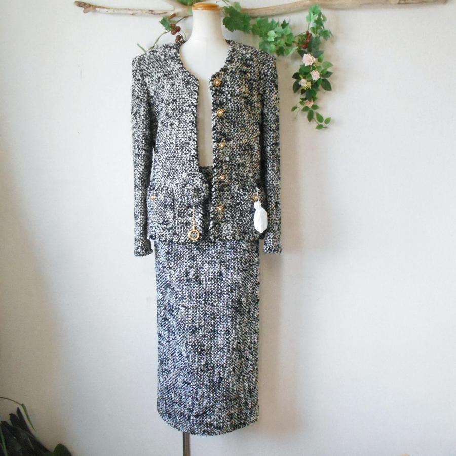 INGEBORG（インゲボルグ） 未使用 冬 上下 セット スーツ ノーカラー