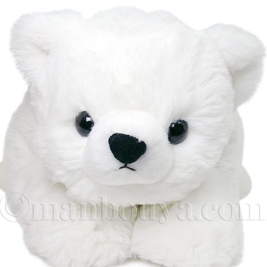 シロクマ ぬいぐるみ くま 寝そべりタイプ キュート販売 CUTE くったり