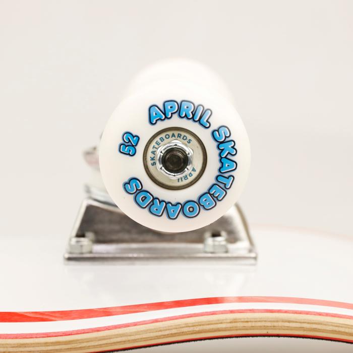 スケボー コンプリート スケートボード April エイプリル OG LOGO RED