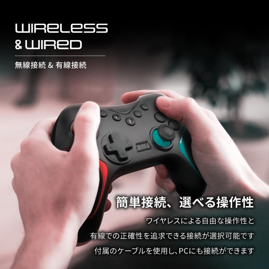 Nintendo Switch 【2個セット】HELEC 2 対応 コントローラー 背面