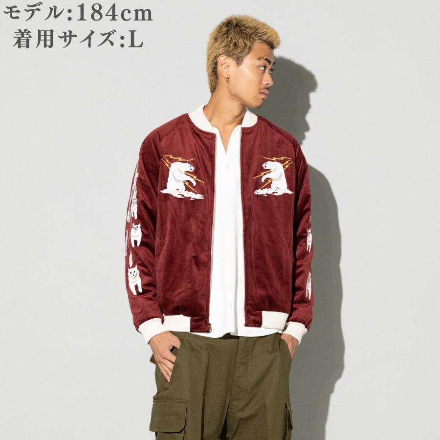 HOUSTON（ヒューストン） HOUSTON VELVETEEN SOUVENIR JACKET (ALASKA
