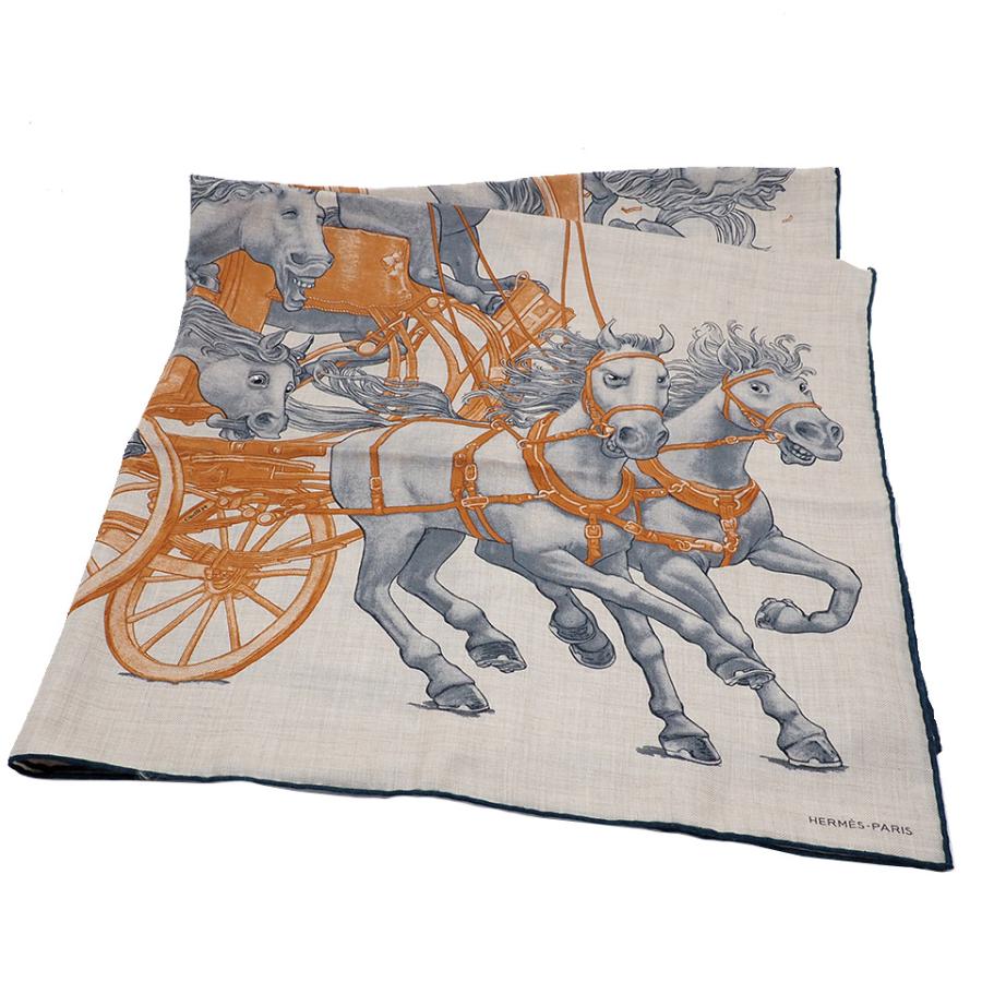 HERMES（エルメス） カレ100 スカーフ グラン キャロス ロワイヤル