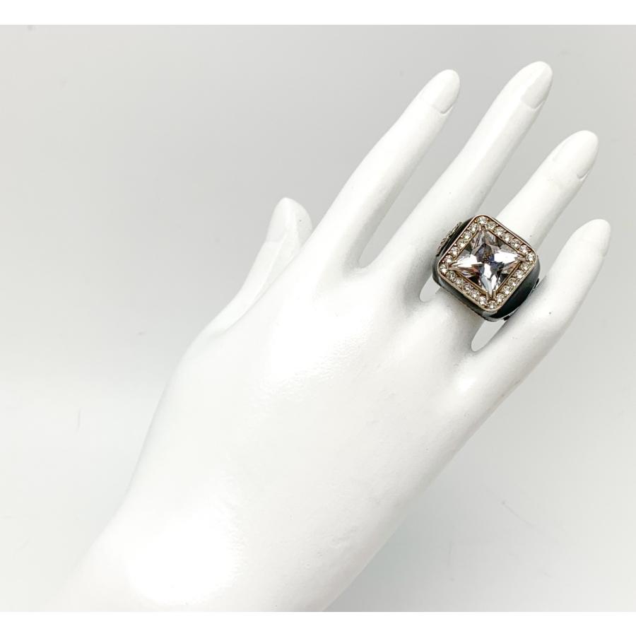 GUCCI（グッチ） SV925 シルバー クリスタルディテール シグネット