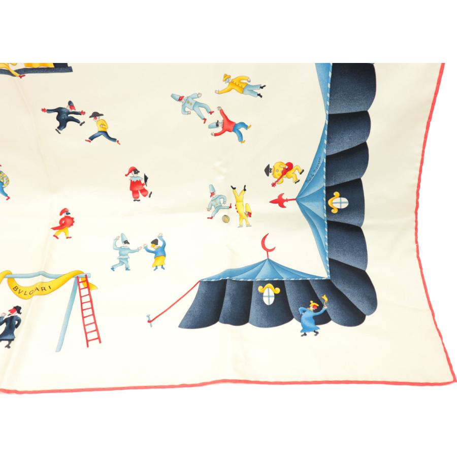 BVLGARI（ブルガリ） シルク ピエロ スカーフ アパレル : 塚口丸十質舗