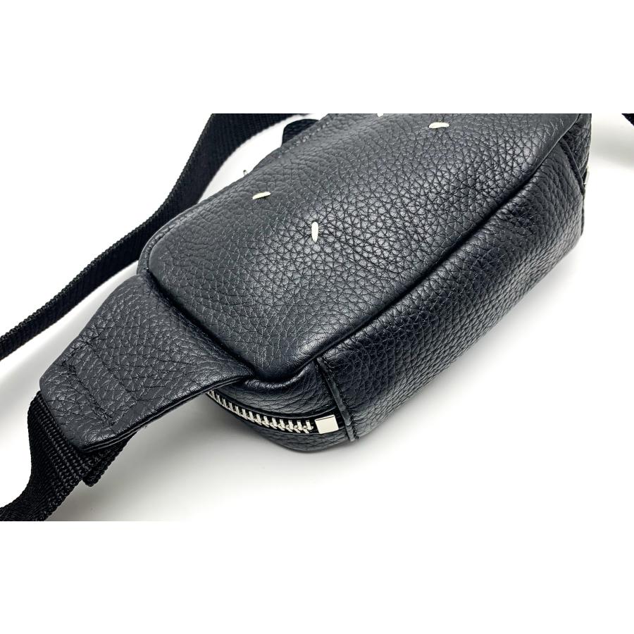 Maison Margiela（メゾンマルジェラ） 黒 ベルトバック ウエストポーチ