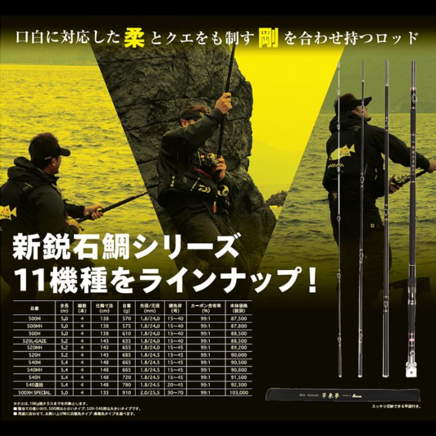 ロッドコム 新鋭石鯛 520MH 石鯛竿 底物竿 イシダイ : つり具の