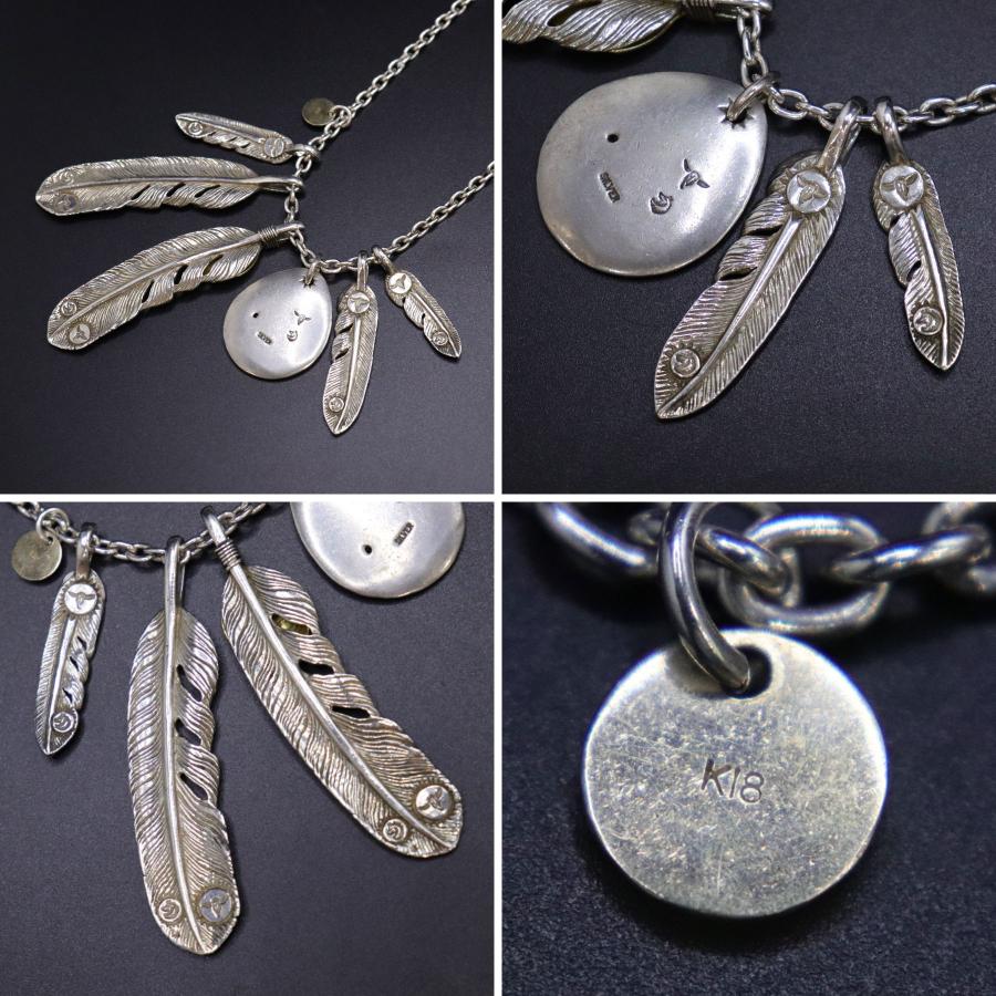 TADY&KING（タディアンドキング） SV925 K18 フェザー ペンダント