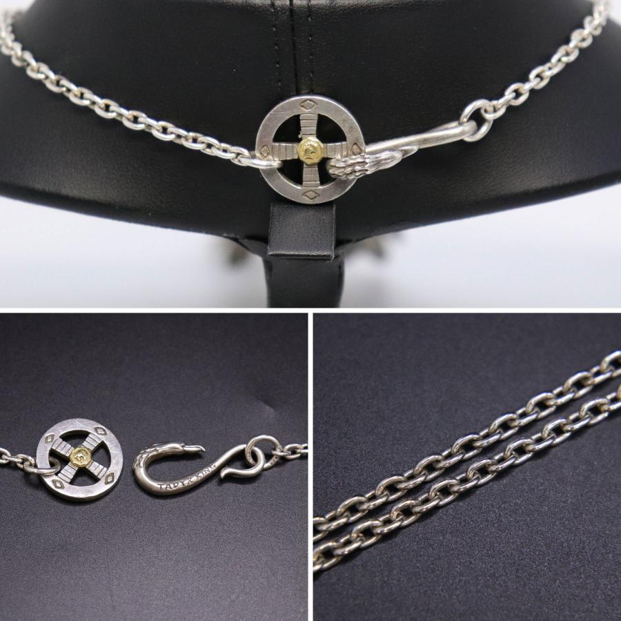 TADY&KING（タディアンドキング） SV925 K18 フェザー ペンダント