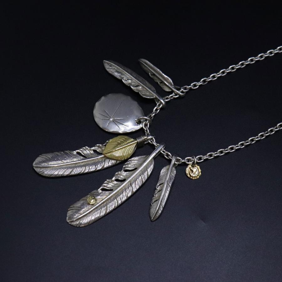TADY&KING（タディアンドキング） SV925 K18 フェザー ペンダント