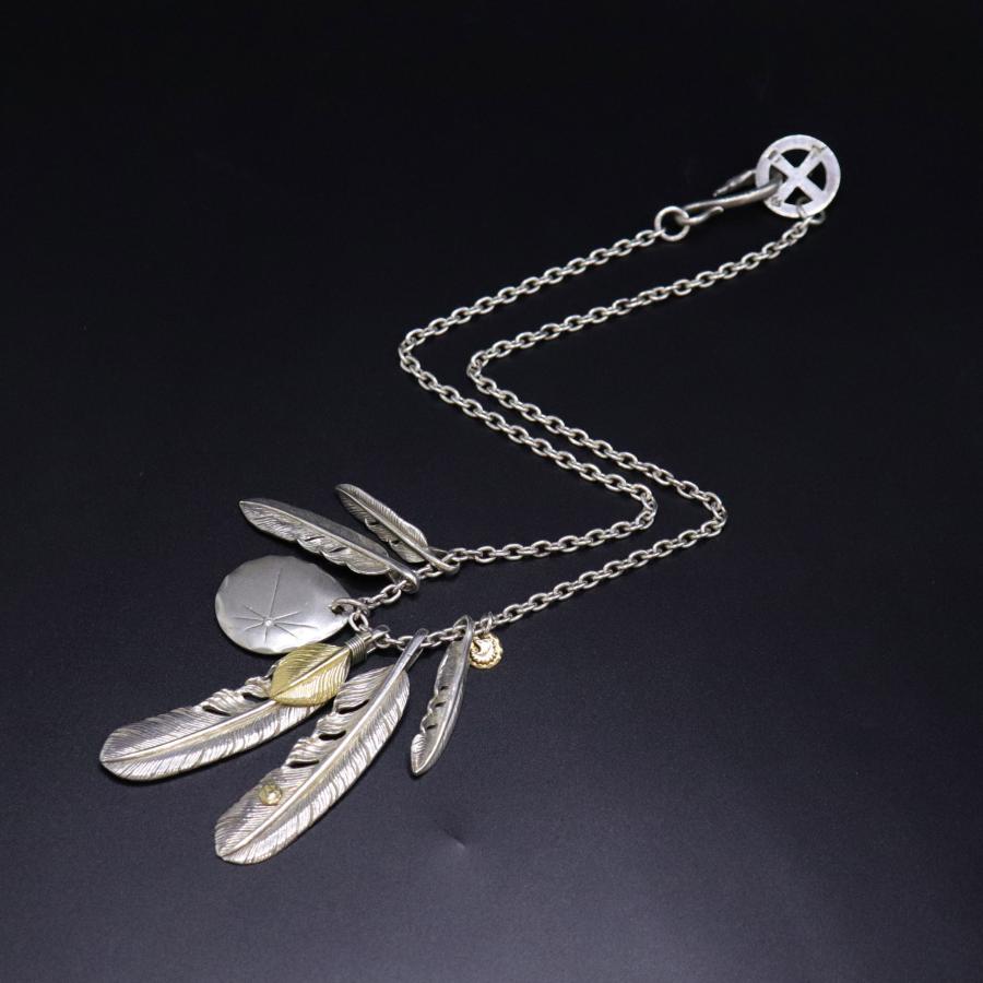 TADY&KING（タディアンドキング） SV925 K18 フェザー ペンダント