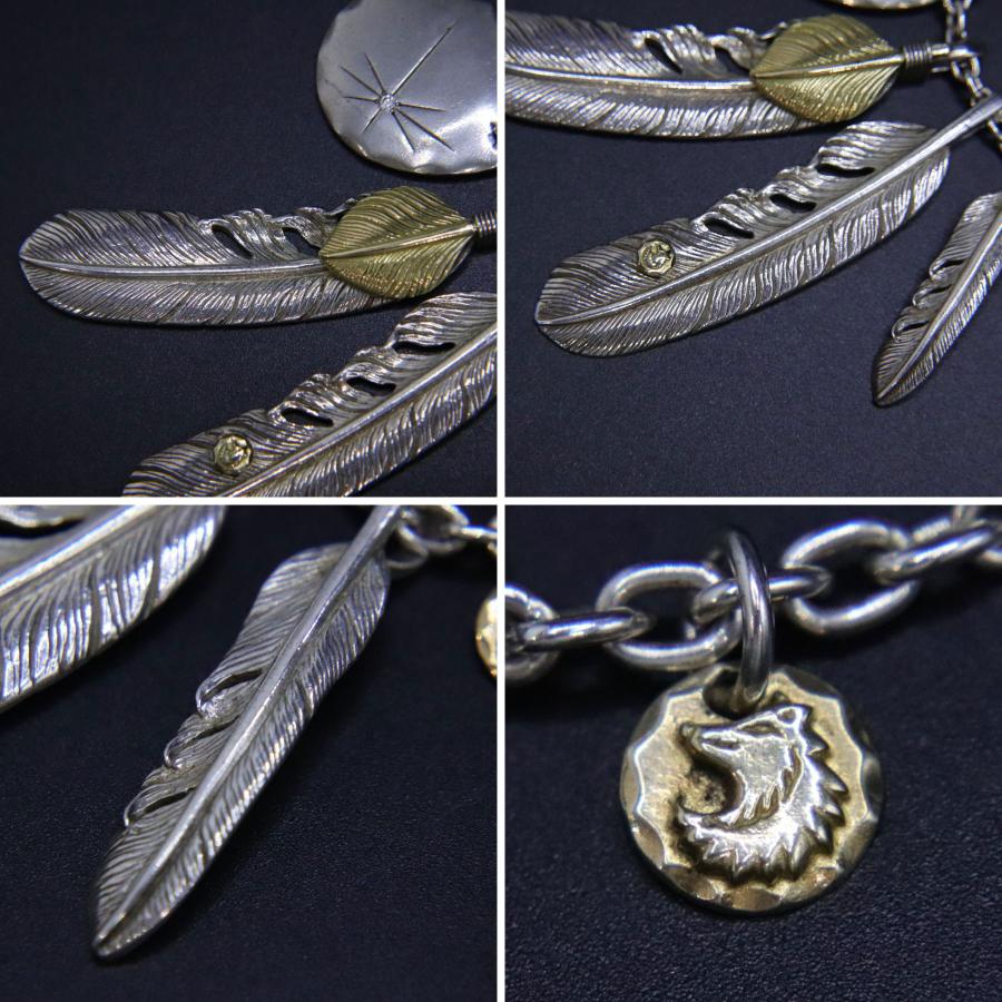 TADY&KING（タディアンドキング） SV925 K18 フェザー ペンダント