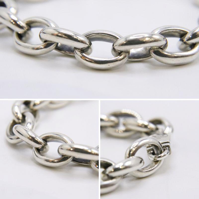 SAAD サード アメリカンチェーン ブレスレット シルバー925 BR-31-S