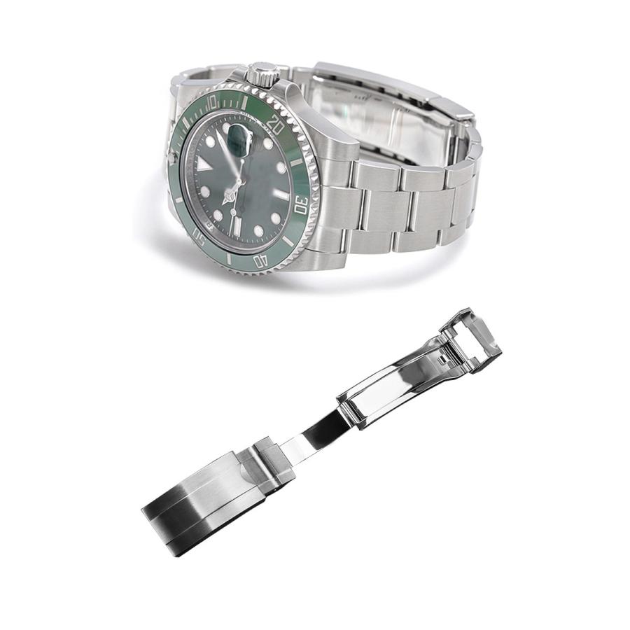 時計 バンド ロレックス サブマリナー ステンレススチールブレスレット