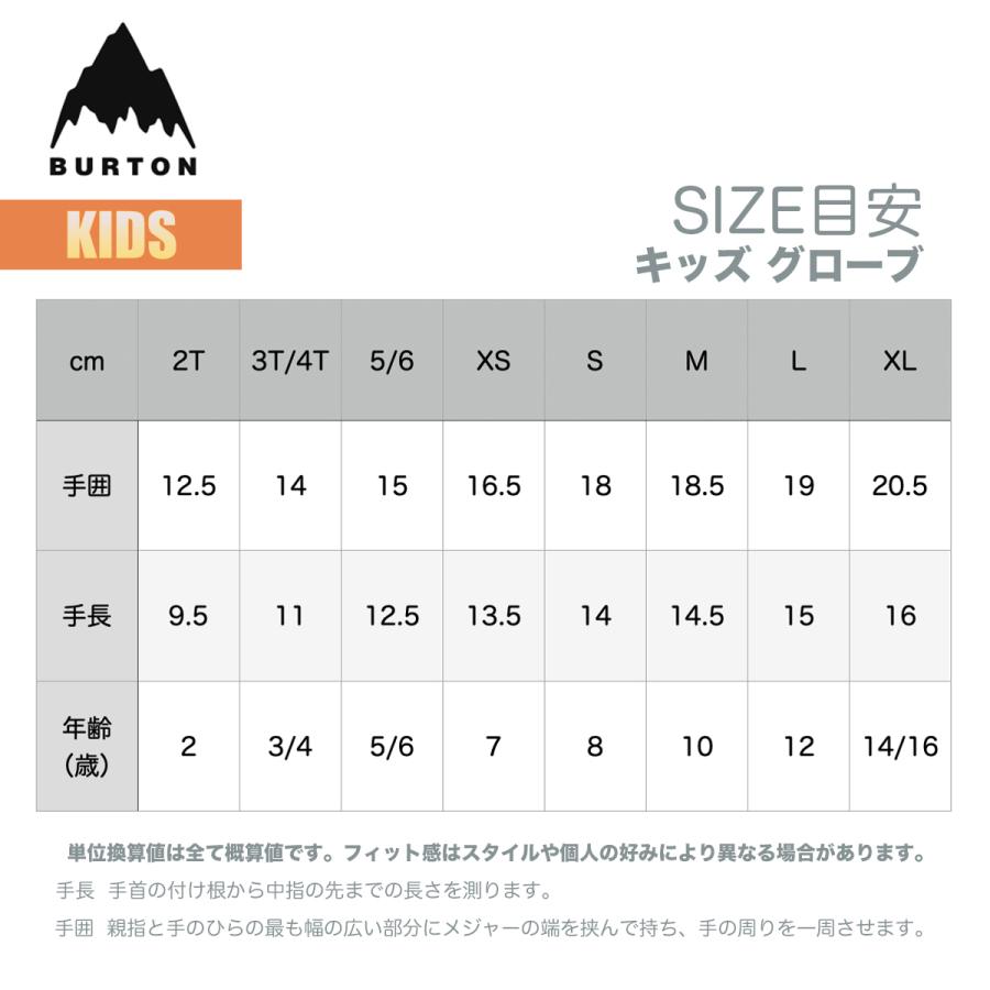 BURTON（バートン） グローブ キッズ 25-26 Burton ベント ミトン