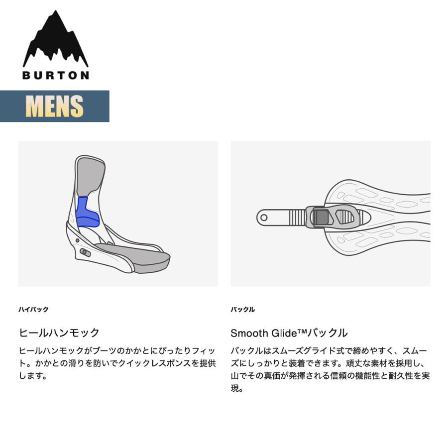 BURTON（バートン） ビンディング メンズ 25-26 Burton カーテル X EST