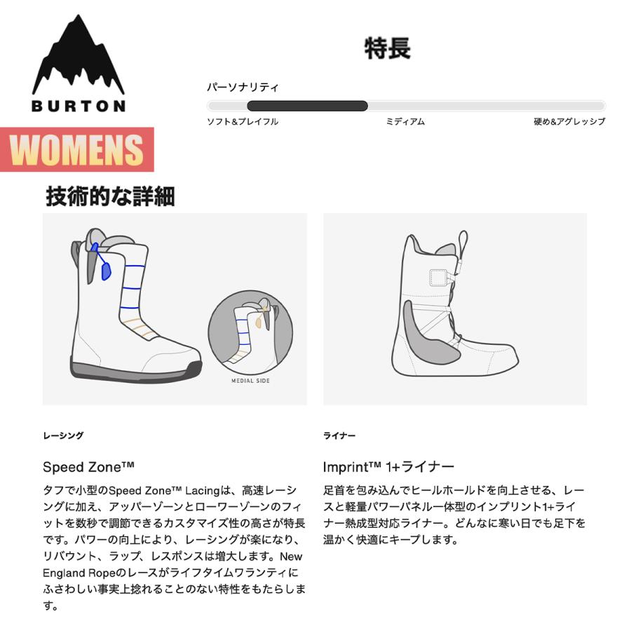 BURTON（バートン） スノーボードブーツ レディース 25-26 Burton