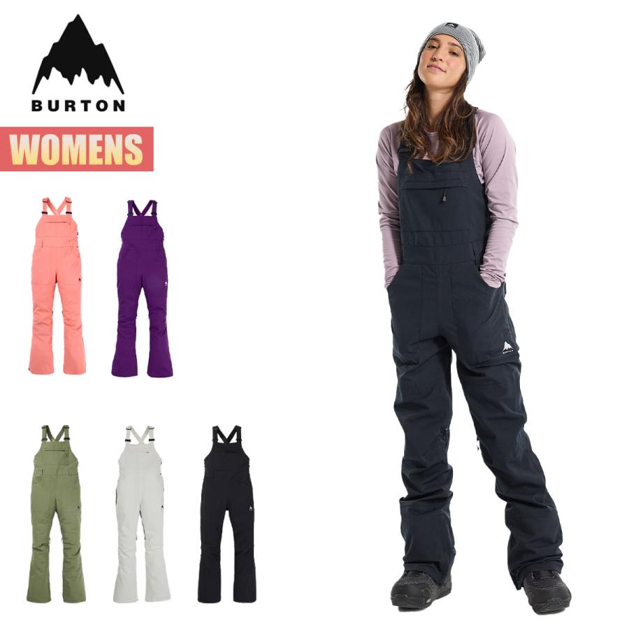 BURTON（バートン） スノーボードウェア レディース ビブパンツ 24-25