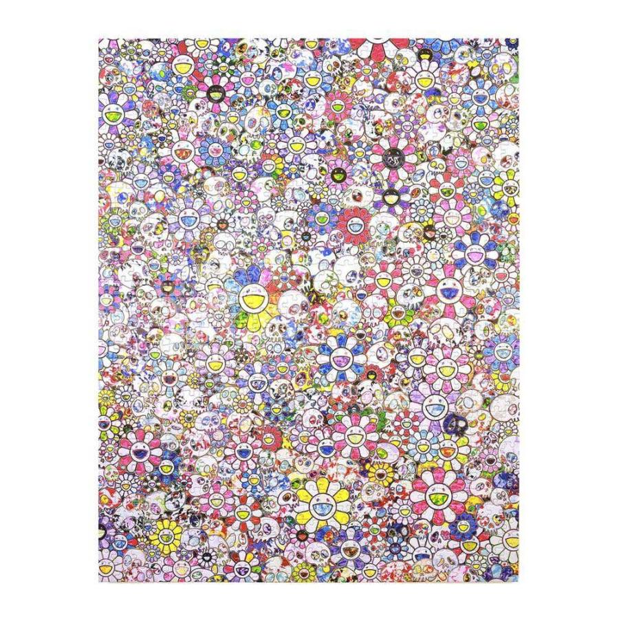 村上隆 Jigsaw Puzzle / SKULLS & FLOWERS CASTLE WALL IN THE SKY