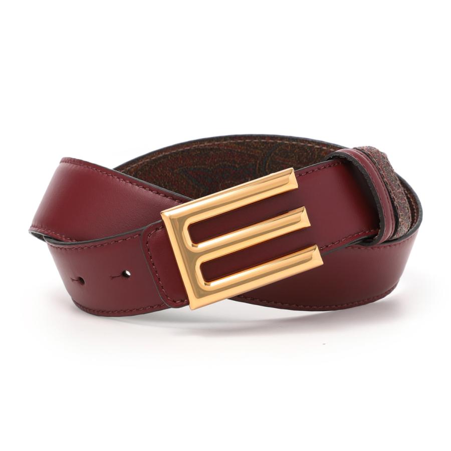 ETRO（エトロ） リバーシブルベルト レッド メンズ 1p056-8501-300