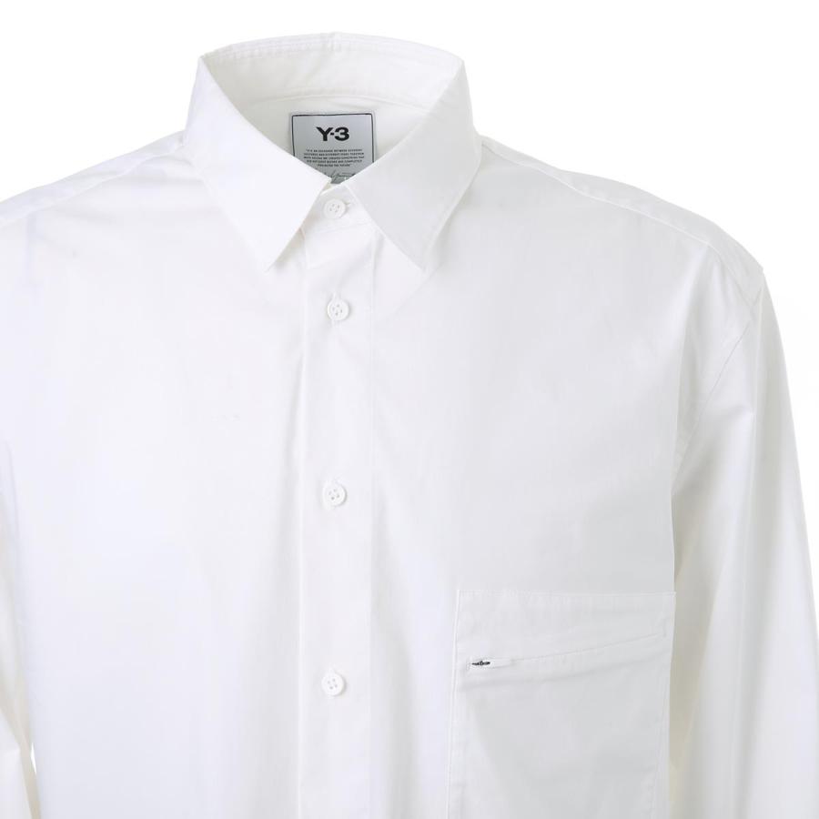 ワイスリー Y-3 シャツ M CLASSIC C L BUTTON SHIRT ホワイト メンズ