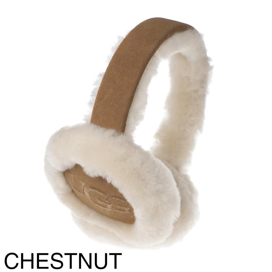 UGG Australia（アグオーストラリア） イヤーマフ SHEEPSKIN EMROIDERY
