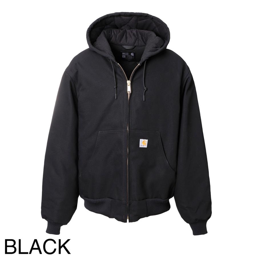 Carhartt（カーハート） 中綿入りフーデッドブルゾン FIRM DUCK