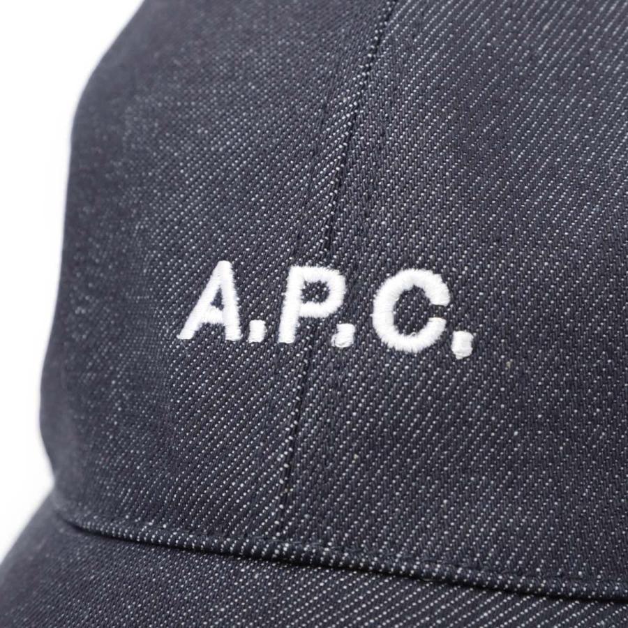 A.P.C.（アーペーセー） ベースボールキャップ CHARLIE ブルー メンズ