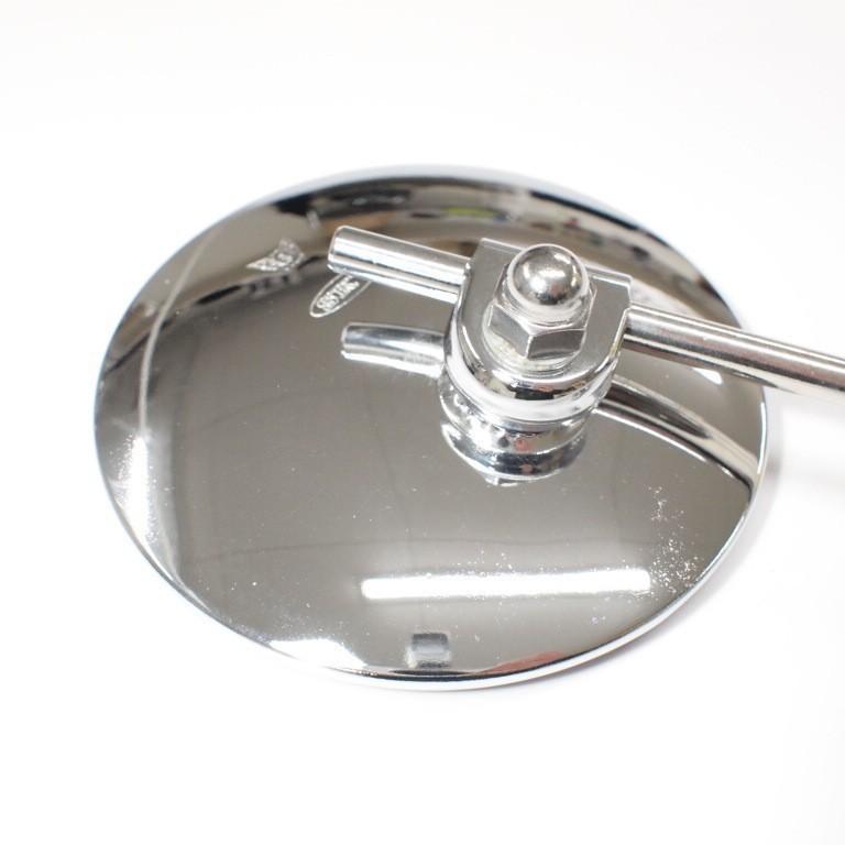 Mirror Clip on round 105mm for Vespa Lambretta ベスパ ランブレッタ