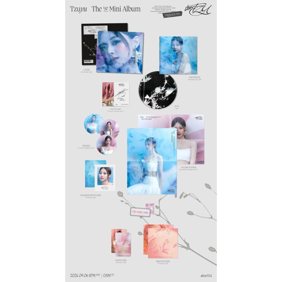 TWICE ツウィ 公式グッズ TZUYU - abouTZU / The 1st Mini Album