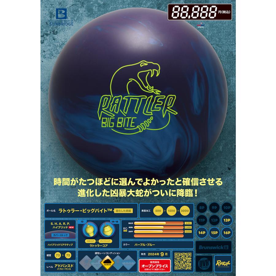 SALE】ラトゥラー・ビッグバイト Radical / RATTLER BIG BITE