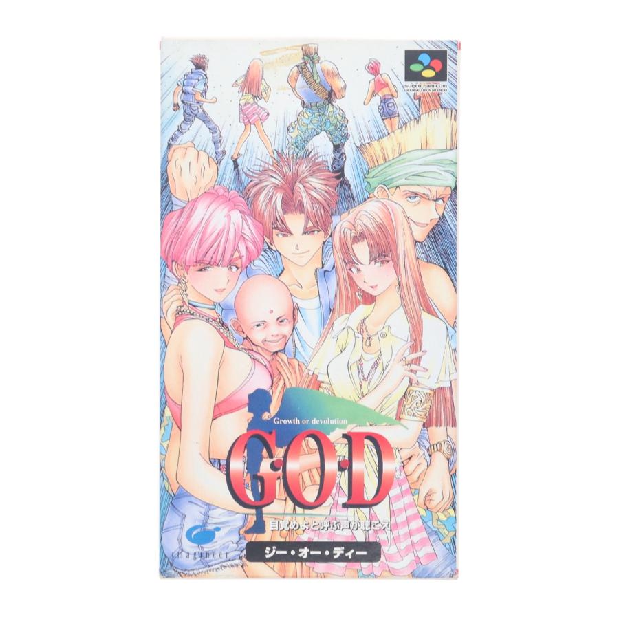 イマジニア 『中古即納』{SFC} G.O.D 目覚めよと呼ぶ声が聴こえ