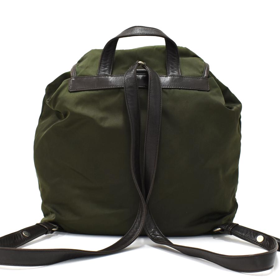 PRADA（プラダ） リュック B6741 テスートナイロン×レザー TESSUTO+