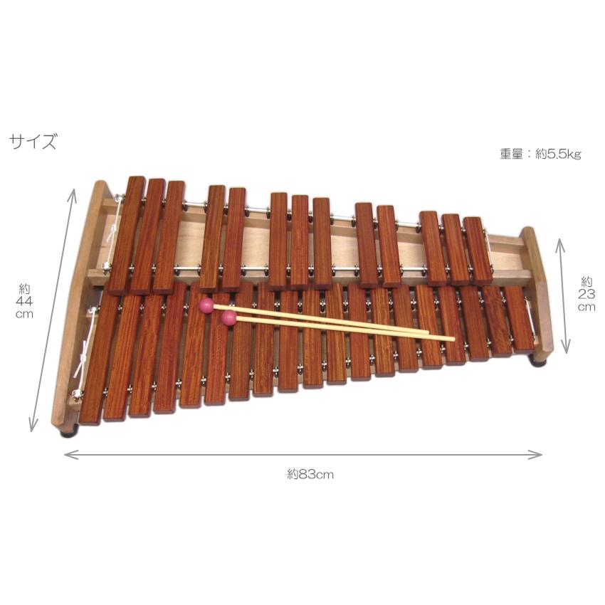 コオロギ 木琴 X32K 純正スタンド＆譜面台セット ばち付き 卓上