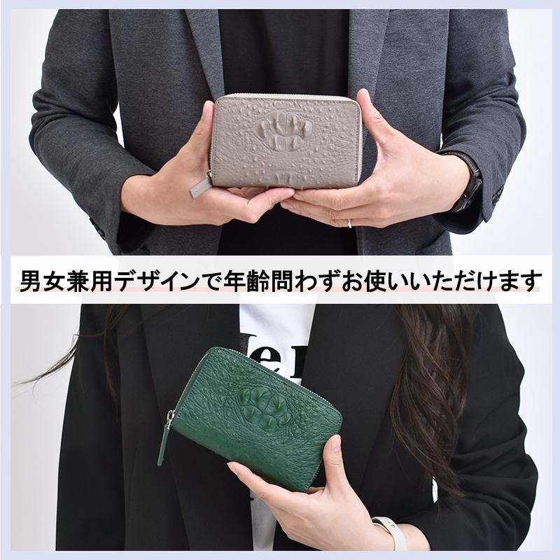 MGSABLE クロコダイル 二つ折り 財布 メンズ レディース 本革 ラウンド