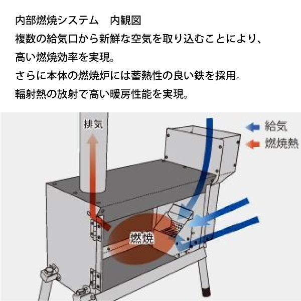 UNIFLAME（ユニフレーム） UFペレットストーブ 689059 煙突 アウトドア