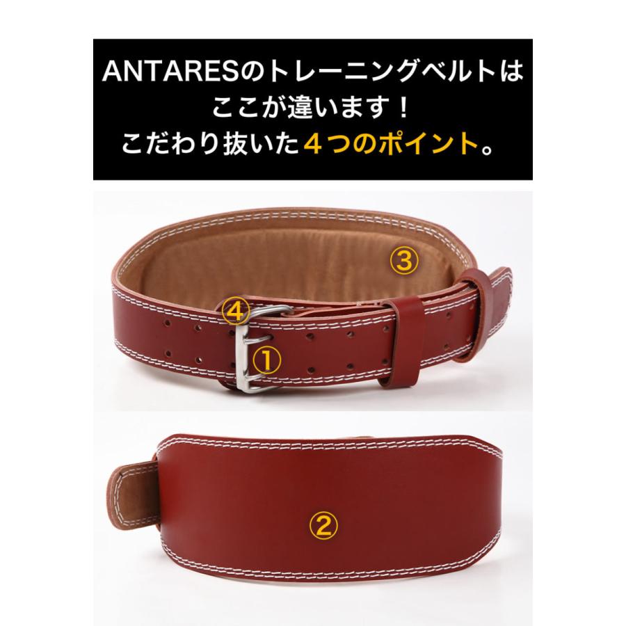トレーニングベルト 本革 ブラウン パワーベルト 筋トレ ベルト レザー